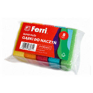 Zdjęcie Gąbki do naczyń 5 szt.